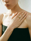 prestashop:1:5436:26397 | Gold Halo Ring Set