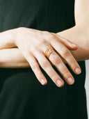 prestashop:1:5436:26399 | Gold Halo Ring Set