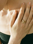prestashop:1:5436:26400 | Gold Halo Ring Set