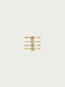 prestashop:1:5436:26402 | Gold Halo Ring Set