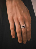 prestashop:1:5437:26393 | Silver Halo Ring Set