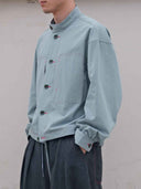 prestashop:1:5457:26643 | Jacket Style Blue Shirt