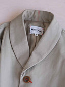 prestashop:1:5458:26696 | Khaki-Grey Rounded Hem Vintage Blazer