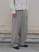 prestashop:1:5459:26703 | Khaki-Grey Relaxed Fit Straight Leg Trousers