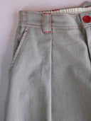 prestashop:1:5459:26710 | Khaki-Grey Relaxed Fit Straight Leg Trousers