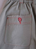 prestashop:1:5459:26711 | Khaki-Grey Relaxed Fit Straight Leg Trousers