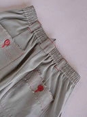 prestashop:1:5459:26712 | Khaki-Grey Relaxed Fit Straight Leg Trousers