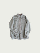 prestashop:1:5460:26670 | Light Khaki Grey Double Layer Hem Shirt
