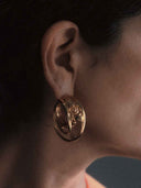 prestashop:1:5470:26778 | Gold Ball Bell Rotating Bead Earrings