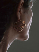 prestashop:1:5470:26779 | Gold Ball Bell Rotating Bead Earrings