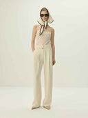 prestashop:1:5484:26578 | Ivory Jacquard Wool Knit Camisole