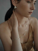 prestashop:1:5533:26835 | Silver Petite Leaf Petal Bracelet