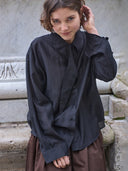 prestashop:1:5541:27035 | Black Playful Collar Shirt