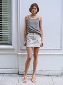 prestashop:1:5560:27154 | White Tiny Trouble Skirt