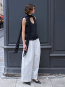 prestashop:1:5568:27104 | Black Fluid Wrap Top