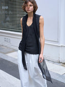 prestashop:1:5568:27105 | Black Fluid Wrap Top