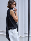 prestashop:1:5568:27107 | Black Fluid Wrap Top