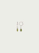 prestashop:1:5569:27212 | Silver Veiled Jade Hoop Earrings