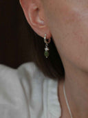 prestashop:1:5569:27214 | Silver Veiled Jade Hoop Earrings