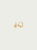 prestashop:1:5575:27201 | Gold Subtle Spark Hoop Earrings