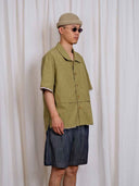 prestashop:1:5584:27429 | Olive Deconstructed Mid Sleeve Shirt
