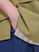 prestashop:1:5584:27438 | Olive Deconstructed Mid Sleeve Shirt