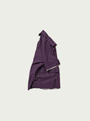 prestashop:1:5585:27416 | Dark Purple Deconstructed Mid Sleeve Shirt