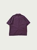 prestashop:1:5585:27418 | Dark Purple Deconstructed Mid Sleeve Shirt