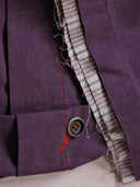 prestashop:1:5585:27422 | Dark Purple Deconstructed Mid Sleeve Shirt