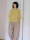 prestashop:1:5586:27404 | Mustard Summer Knit Cardigan