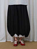 prestashop:1:5588:27384 | Black Double Layer Puff Skirt