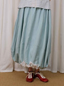 prestashop:1:5589:27370 | Sky Blue Double Layer Puff Skirt