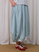 prestashop:1:5589:27371 | Sky Blue Double Layer Puff Skirt