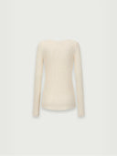 prestashop:1:559:4121 | Cream bubble yarn classic knit top