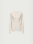 prestashop:1:560:4124 | Beige bubble yarn classic knit top