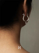 prestashop:1:5603:27341 | Myriad Bird Silver Hover Drop Earrings