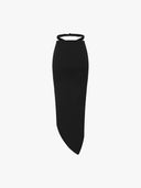 prestashop:1:562:2044 | Black crochet waist cutouts skirt