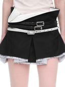 prestashop:1:5623:27240 | Black Split Stud Leather Belt