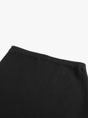 prestashop:1:563:2050 | Black wool skirt with front slit