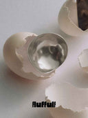 prestashop:1:5649:27803 | Silver Eggshell Stud Earrings