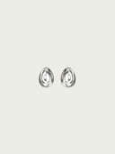 prestashop:1:5650:27759 | Silver Eggshell Texture Earrings