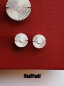 prestashop:1:5651:27797 | Silver Ripple Stud Earrings