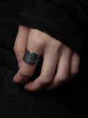 prestashop:1:5668:27655 | Black Veiled Wide Ring