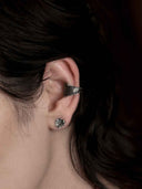 prestashop:1:5677:27612 | Black Veiled Ear Cuff