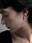 prestashop:1:5680:27597 | Silver Ease Stone Stud Earrings