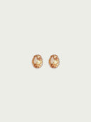 prestashop:1:5682:27585 | Silver Amber Ease Gem Stud Earrings
