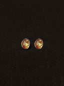 prestashop:1:5682:27589 | Silver Amber Ease Gem Stud Earrings