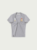 prestashop:1:5710:27969 | Grey Knotted Deconstructed Polo