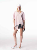 prestashop:1:5711:27967 | Pink Color-Block Strappy Deconstructed Top