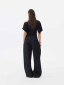 prestashop:1:5718:27894 | Black Asymmetrical Cotton T Shirt